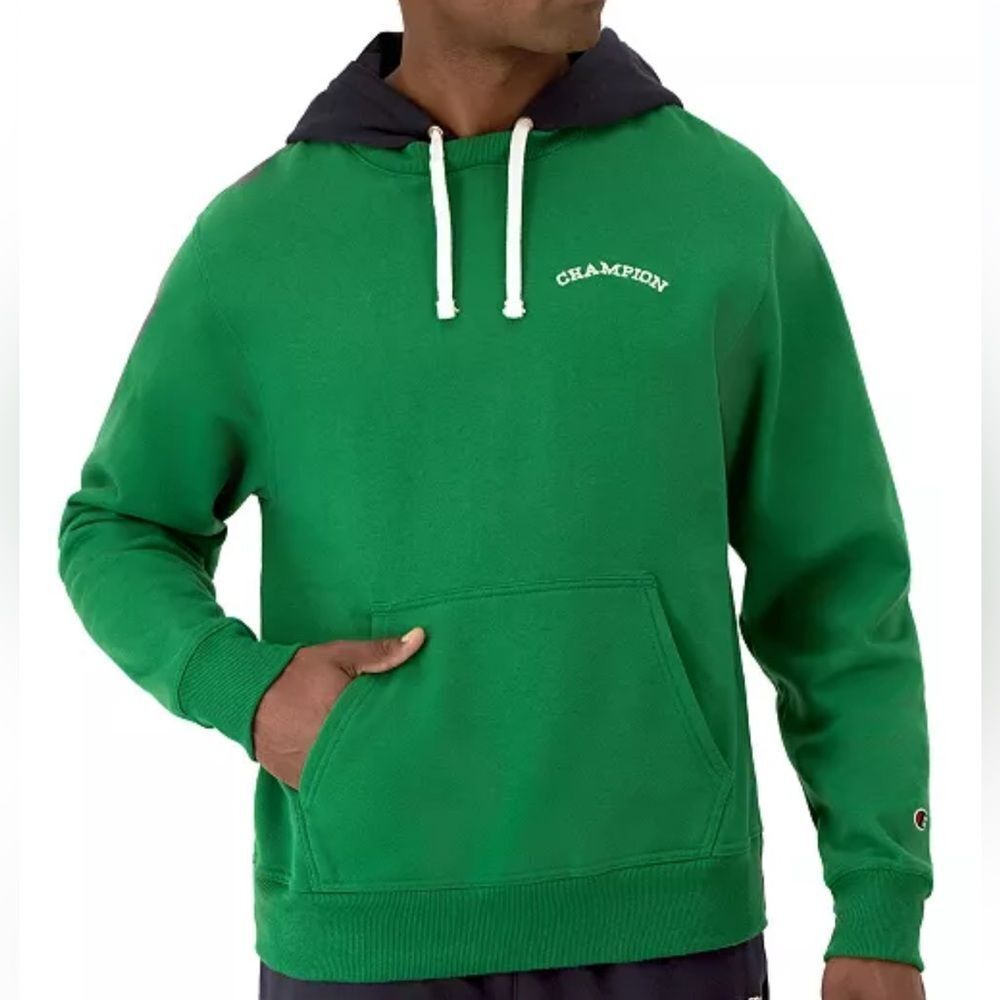 Champion Men's Power Blend Drawstring Hoodie- Size Large